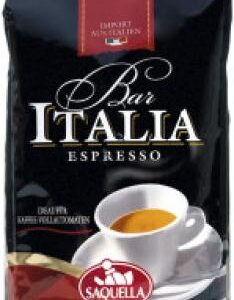 Saquella Bar Italia Espresso Ganze Bohnen