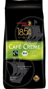 Schirmer BIO Cafe Creme Bohnen 1kg