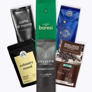 Schoko-Nuss Kaffee Probierpaket 1,5kg