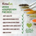Achterhof Schwarzer Pfeffer ganz (500g) für Mühle