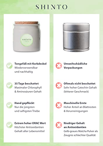 Shinto Bio Matcha Tee Gold - JAS & EU BIO 30g