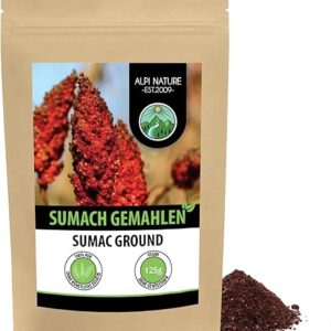 Alpi Nature Sumach Gewürz (125g), gemahlen, vegan, orientalisch