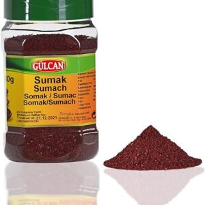Gülcan Sumach Gewürz 180g in Praktischer Kräuterbox