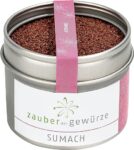 Zauber der Gewürze Sumach Gewürz, grob gemahlen, Premium-Qualität, 60g