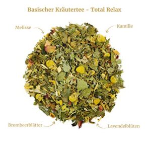 Total Relax Basischer Kräutertee 100g, TeaClub