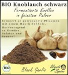 Uncle Spice BIO Schwarzer Knoblauchpulver 80g - SUPERFOOD