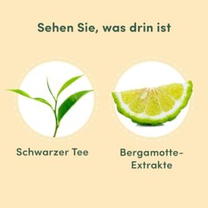 VAHDAM, Earl Grey Schwarzer Tee (340g, 170+ Tassen)