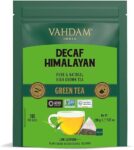 VAHDAM, Entkoffeinierter Grüner Teebeutel (100 Stück)