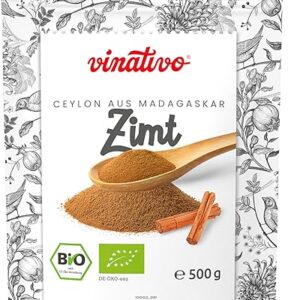 Vinativo Bio-Zimt aus Madagaskar - 500g Pulver