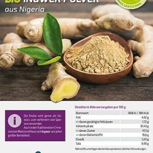 Vita2You Bio Ingwer Pulver 1kg – Naturbelassen