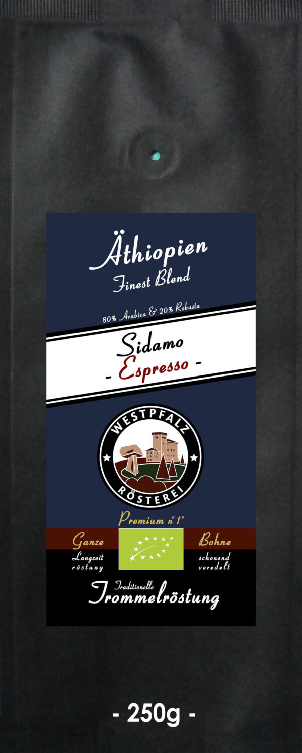 Westpfalz Rösterei BIO SIDAMO Espresso 250g