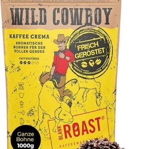 Wild Cowboy Crema - Ganze Kaffeebohnen, 1000g