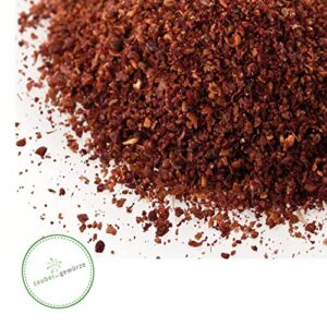 Zauber der Gewürze Sumach Gewürz, grob gemahlen, Premium-Qualität, 60g