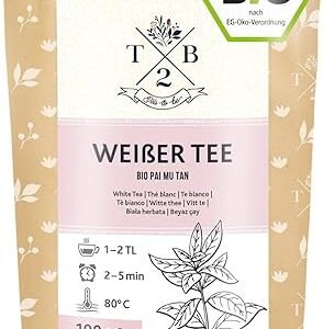 Bio Weißer Tee - Pai Mu Tan, 100g von Sarenius