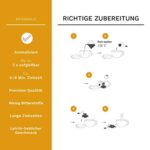 Creano ErblühTeelini Geschenkset mit Teeglas, 8 Teeblumen