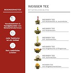 Creano Teeblumen-Mix Geschenkset mit Teekanne