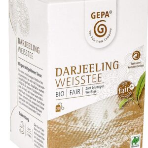 Gepa Bio Darjeeling Weißtee - 100 Teebeutel