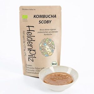 HeldenPilz® Bio Kombucha Scoby + Ansatzflüssigkeit