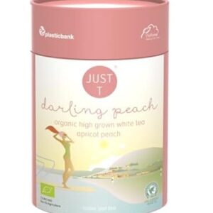 Just T Bio Weißer Tee, Pfirsich-Aprikose, 80g