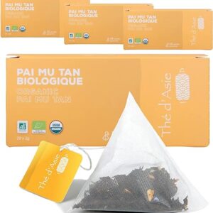 Khla - Bio Weißer Tee Pai Mu Tan, 80 Beuteln