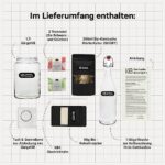 Kombucha Brauset mit Bio-SCOBY und Zubehör