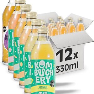 KOMBUCHERY® Mixpaket 6 Sorten Bio-Kombucha
