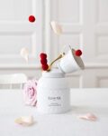 Kusmi Bio Weißer und Grüner Tee, Himbeere und Rose, 120g