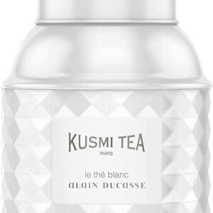 Kusmi Bio Weißer und Grüner Tee, Himbeere und Rose, 120g