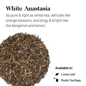 Kusmi Weißer Tee Anastasia Bio, Bergamotte, 90g