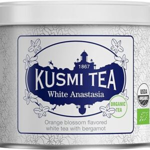Kusmi Weißer Tee Anastasia Bio, Bergamotte, 90g