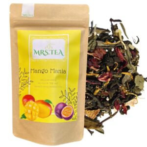 Mrs. Tea Mango Mania 70g | Weißer Exotischer Tee