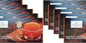 Niederegger Marzipan-Rooibos-Tee, 25 Beutel, 10er Pack
