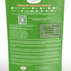 OkiraVit® Original-Kombucha-Teepilz Set, Premium Qualität