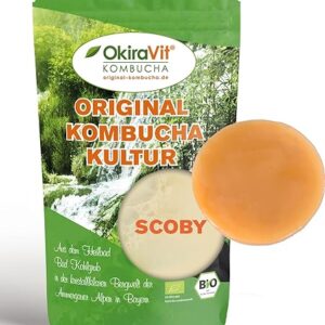 OkiraVit® Original-Kombucha-Teepilz Set, Premium Qualität