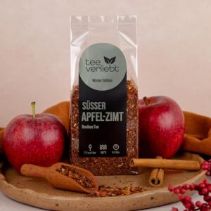 teeverliebt – Süßer Apfel-Zimt Winter Rooibostee