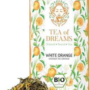 Weißer Bio-Tee 'White Orange' | 40g