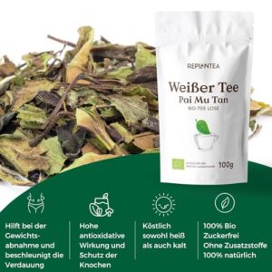 WEIßER TEE BIO 100g | Pai Mu Tan, China