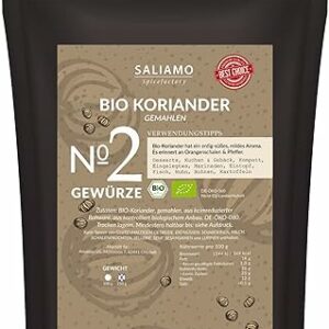 250g BIO Koriander gemahlen, Koriandersaat, Coriander | Saliamo