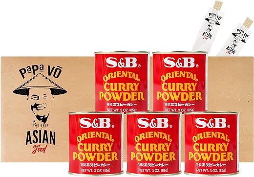 5er Pack S&B Curry Pulver (Papa Vo®)