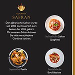 5g afghanischer Gourmet Safran Spitzenkategorie