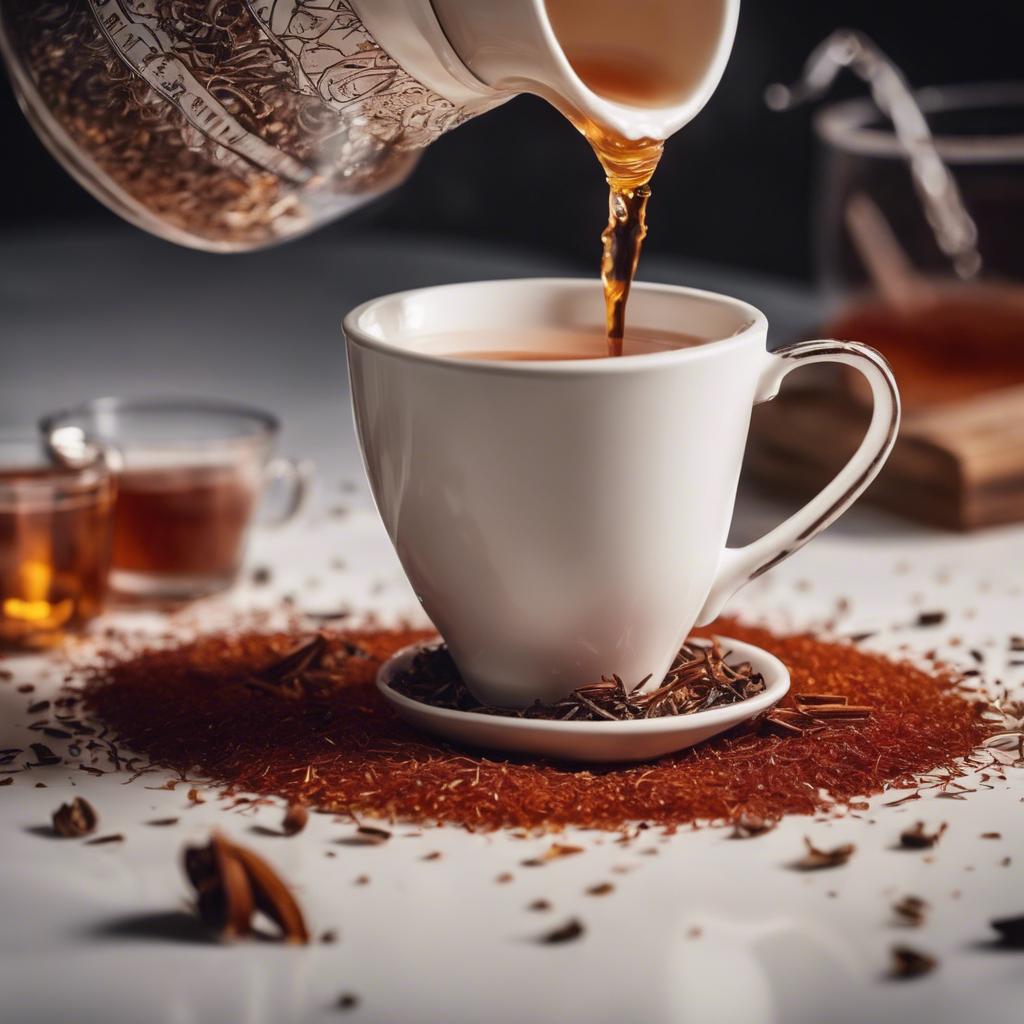 Bereitung des perfekten Rooibos-Vanille-Tees mit Milch