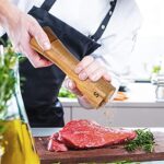 Akazienholz Salz- und Pfeffermühlen Set BVHOTO