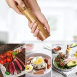 Akazienholz Salz- und Pfeffermühlen Set BVHOTO