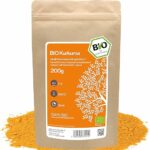 amapodo Bio Kurkuma Pulver 200g - Goldene Milch