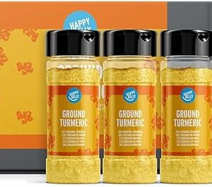 Amazon-Marke: Happy Belly - Gemahlene Kurkuma 4x30g