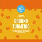 Amazon-Marke: Happy Belly - Gemahlene Kurkuma 4x30g