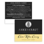 Ankerkraut Asia Kokos Curry, 85g, Premium Qualität