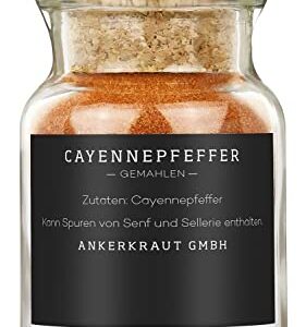 Ankerkraut Cayennepfeffer, gemahlen, 60g Korkenglas