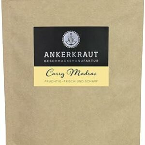 Ankerkraut Curry Madras, frisch-fruchtiges Pulver, 130g