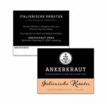 Ankerkraut Italienische Kräuter, 20g Korkenglas